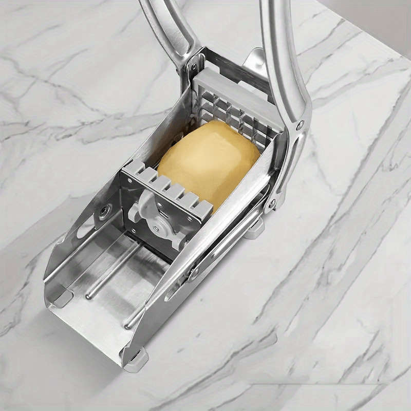 1pc Stainless Steel Fruit Knife Vegetable Knife French Fry Knife Potato Slicer Vegetable Choppe