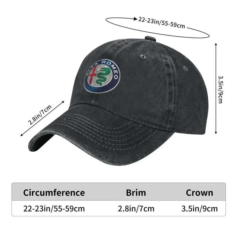 1pc Adjustable Vintage for Logo Baseball Cap Italian Flag Inspired Breathable Sun-Protective Ha