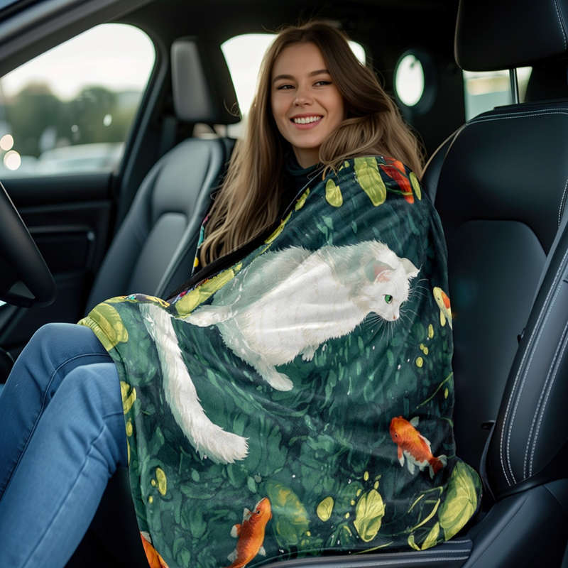 1ps Blanket Size 130X150Cm  51.1X59Inch