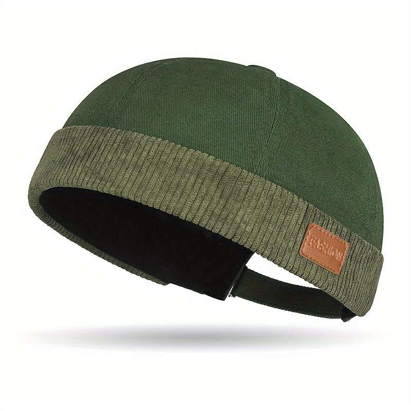 1pc Unisex Japanese Harajuku Style Color Block Cap Trendy Hipster Sailor Hat 100% Polyester Woven