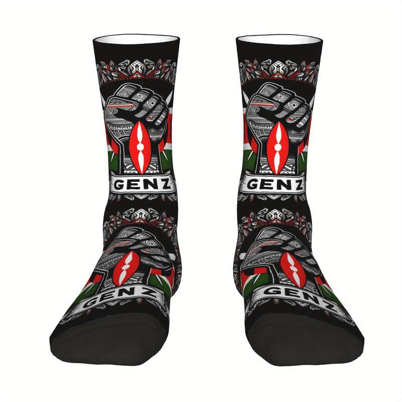 1 Pair Multicolor One Size Socks