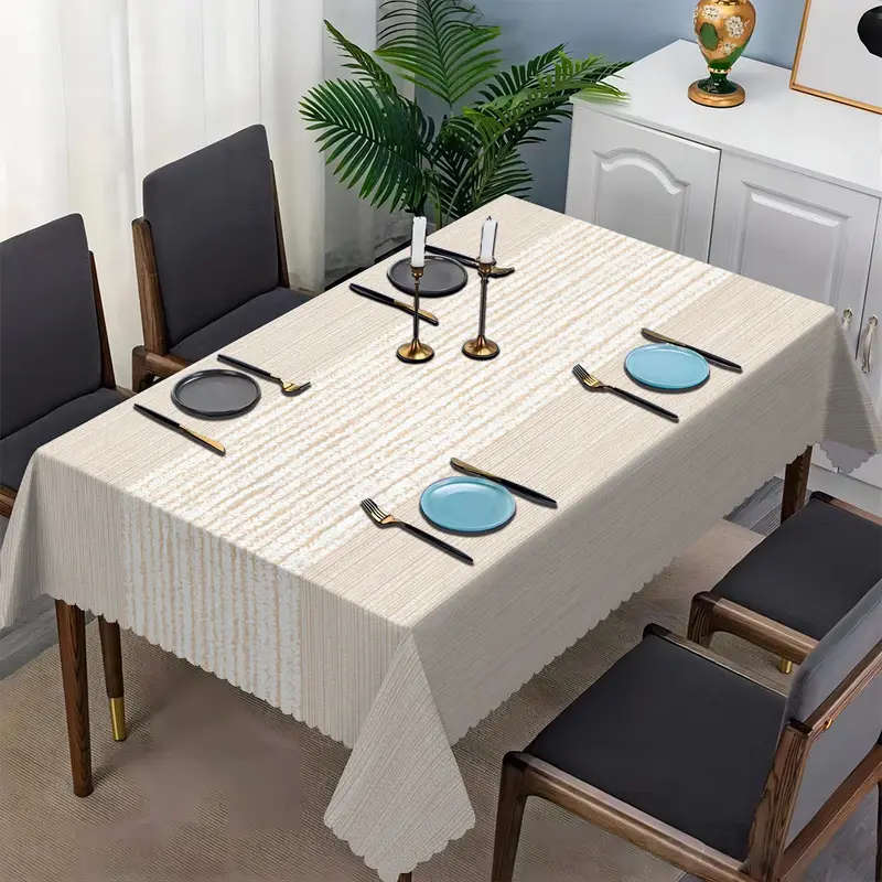 Elegant washable tablecloth