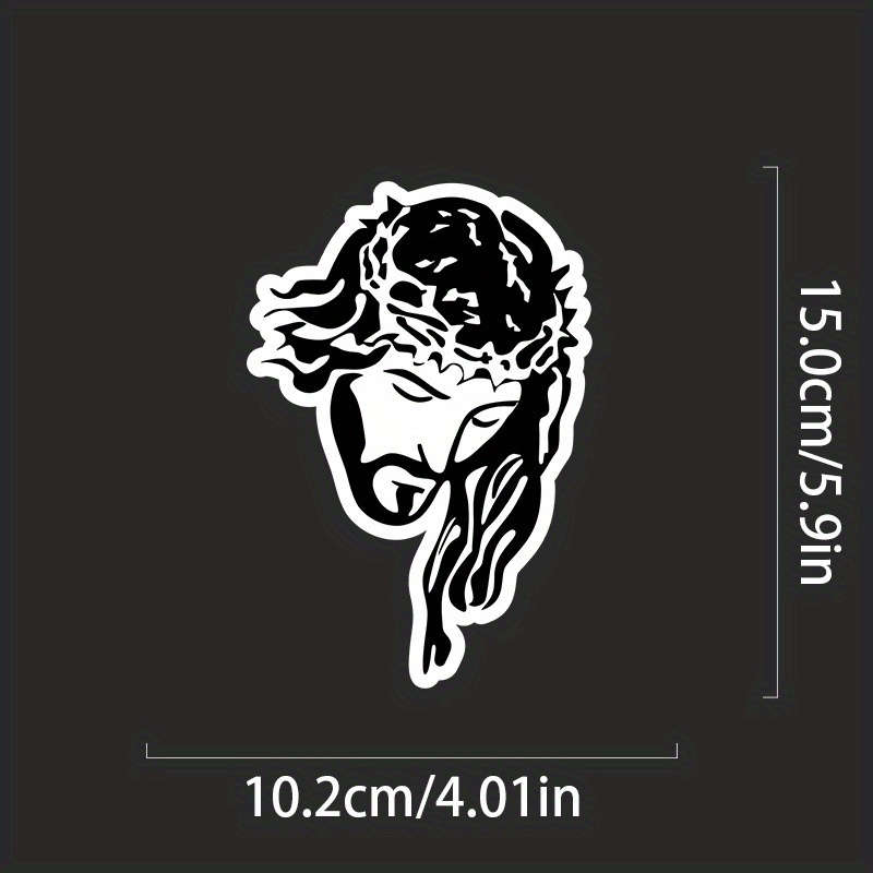 1pc Jesus Christian Themed Stickers