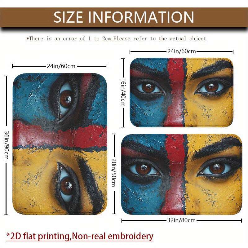 1Pc 50x80cm 20x32inch Floor Mat