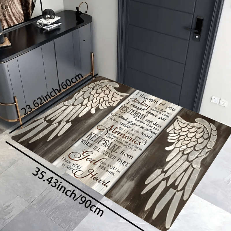 1Pc 60x90cm Floor Mat