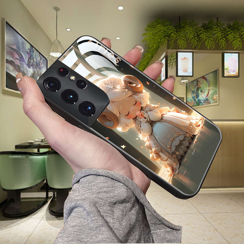 1pc Black For Samsung Galaxy A73 5G Phone Cases