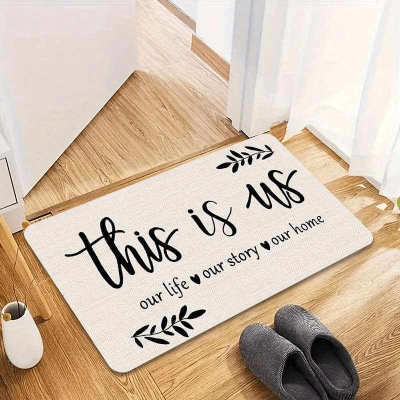 1Pc 15.75x23.62inch 40x60cm Floor Mat