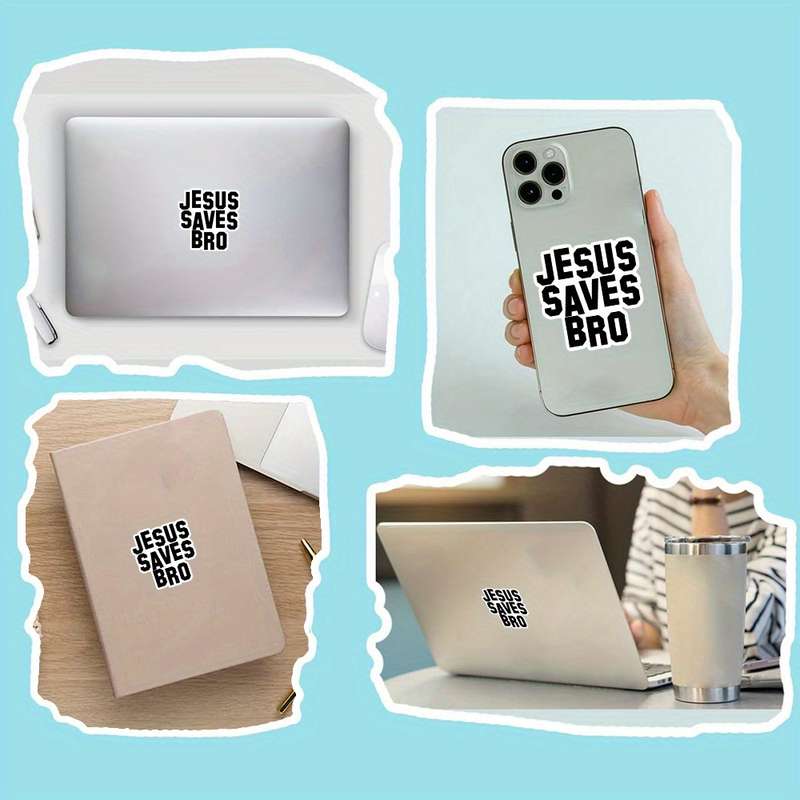 1pc Jesus Christian Themed Stickers