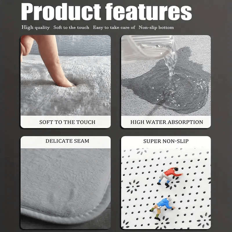 1Pc 5Ox8Ocm Floor Mat