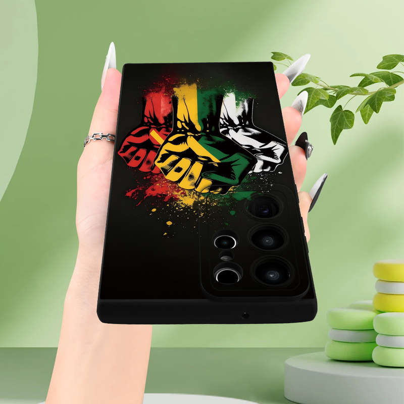 1pc Black For Samsung Galaxy A52 Phone Cases