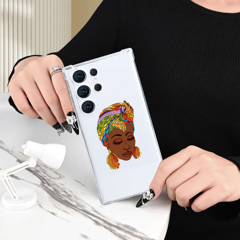 1pc Transparent For Samsung Samsung Galaxy S23 Phone Cases