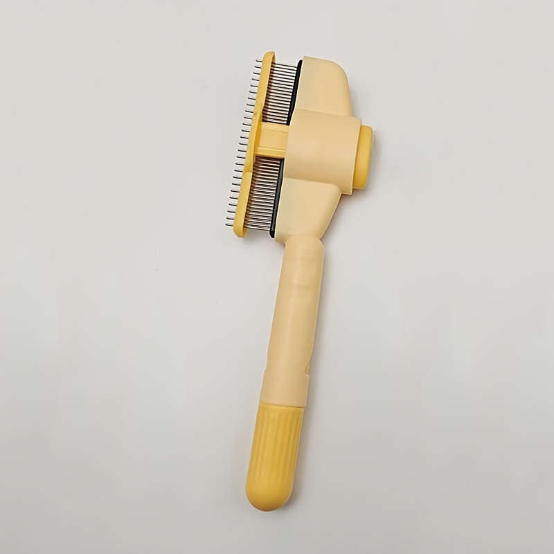 1pc Yellow Comb Pet Comb