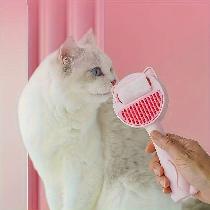 1pc Pink Pet Comb