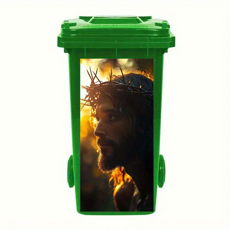 1pc 30.99x69.85cm Jesus Christian Themed Stickers
