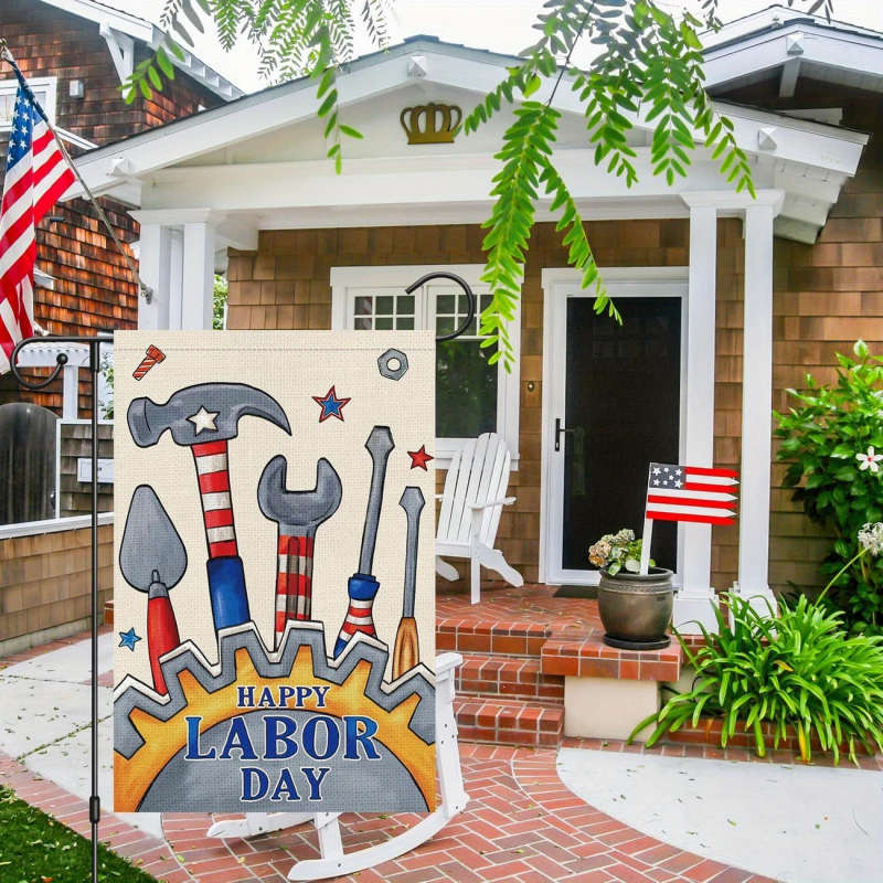 Double-Sided Vertical Garden Flag