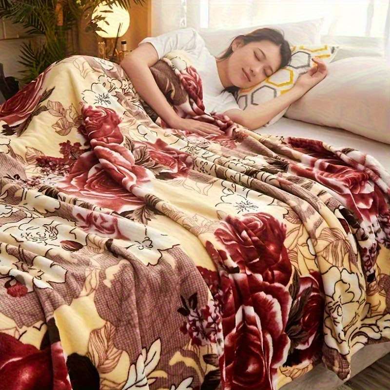1ps Blanket Model Secret Words Among Flowers size 200.0x230.0cm