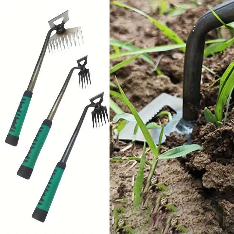 3-Pack Heavy Duty Manganese Steel Handheld Weeding Tools
