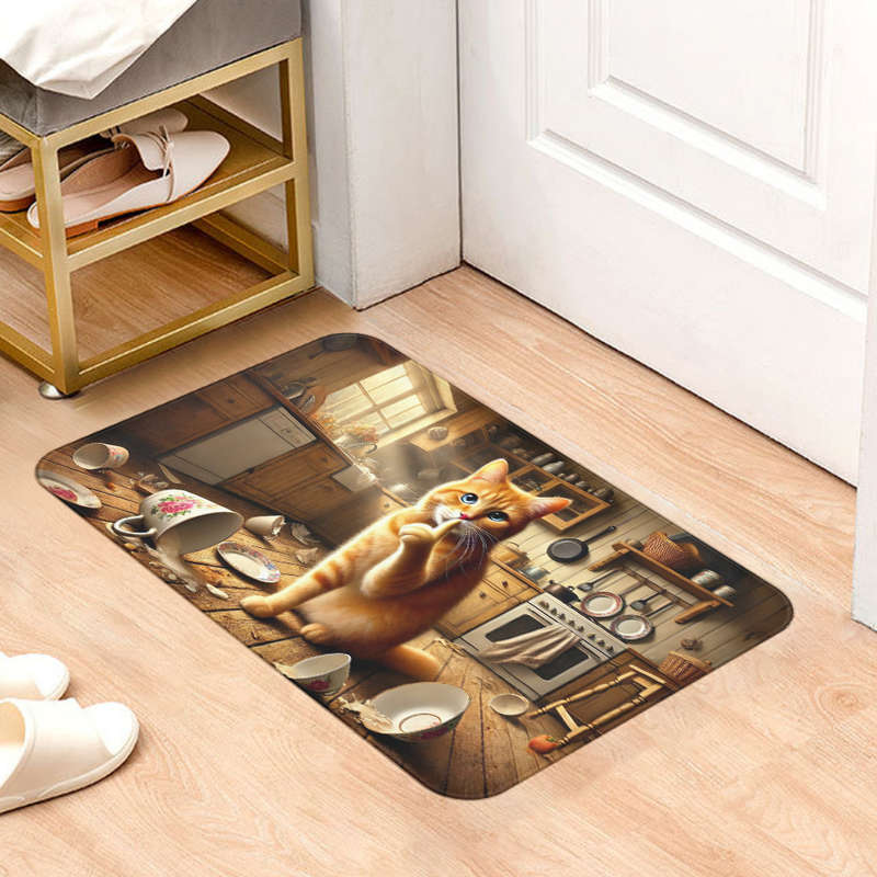 1Pc 15.75x23.62inch 40x60cm Floor Mat