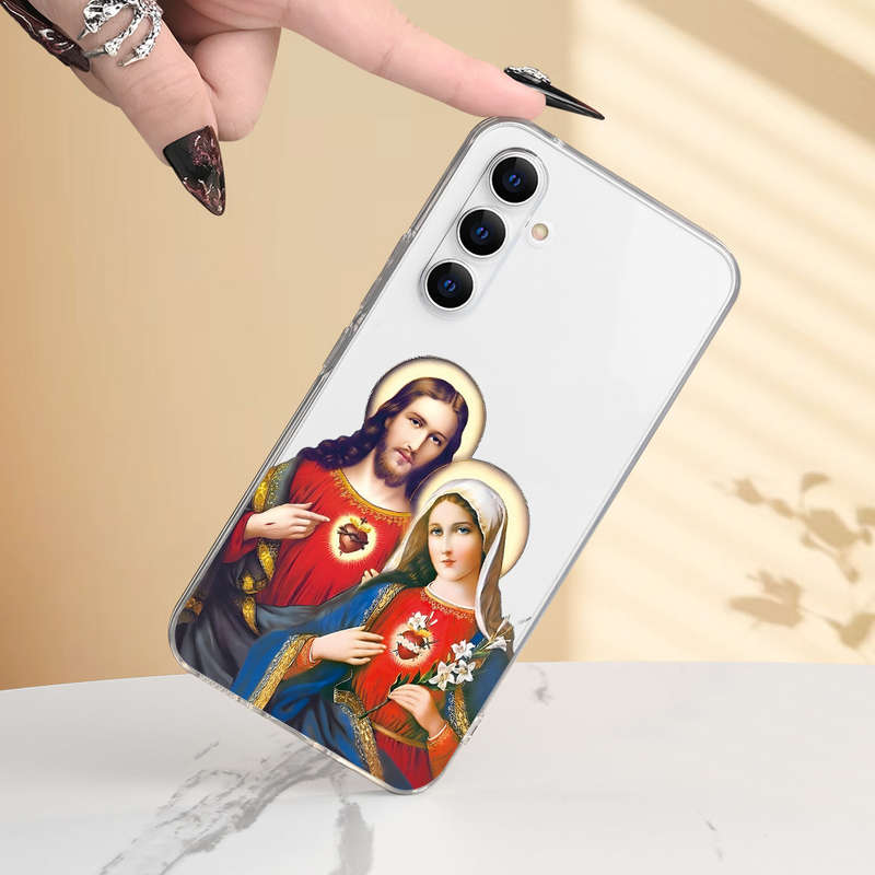 1Ps Transparent For Samsung Galaxy S21 Fe 5G Phone Cases