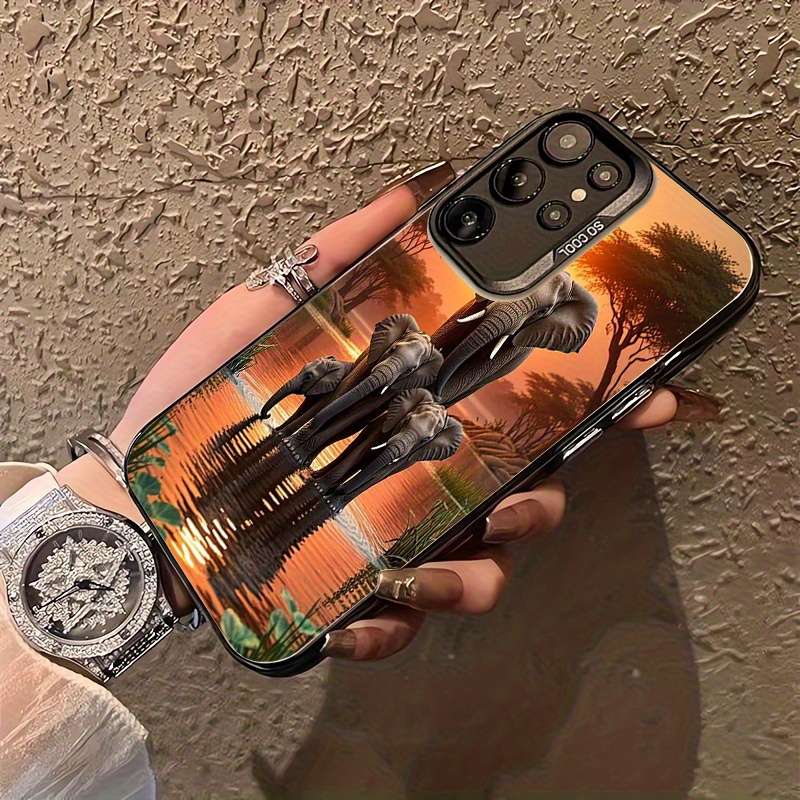 1pc Black For Samsung Galaxy A55 5G Phone Cases
