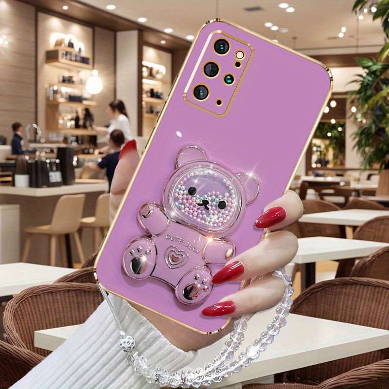 1Ps Pink Color For Samsung Galaxy S20+ Phone Cases