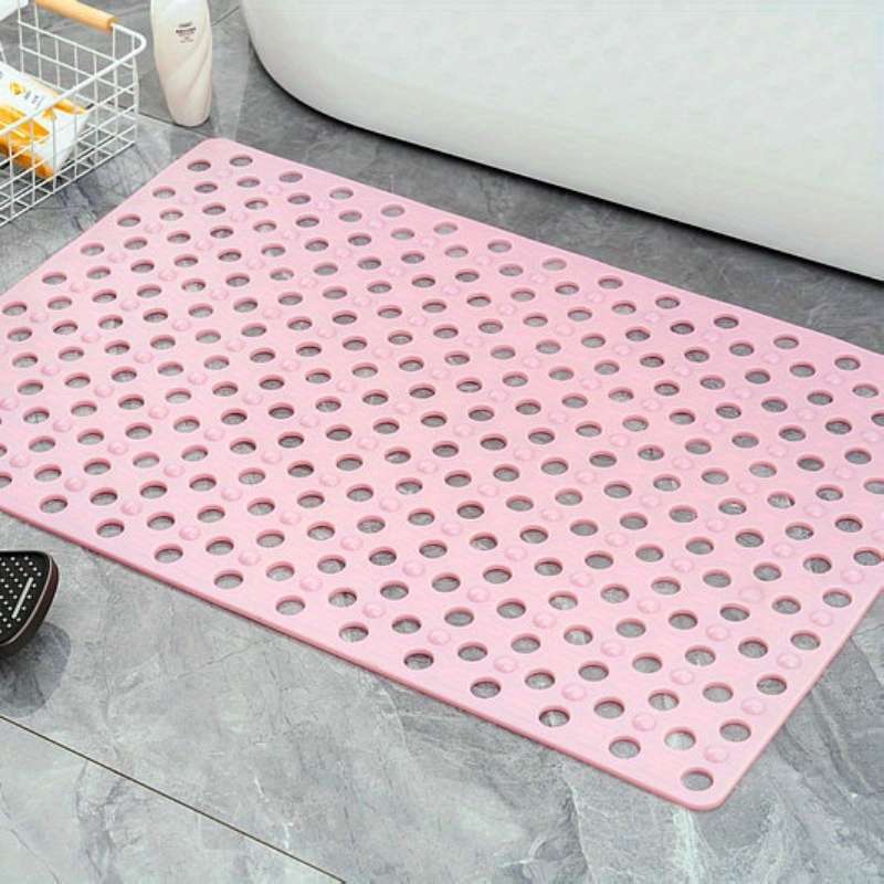 1Pc Pink Color Ordinchary Model 36x69cm Floor Mat