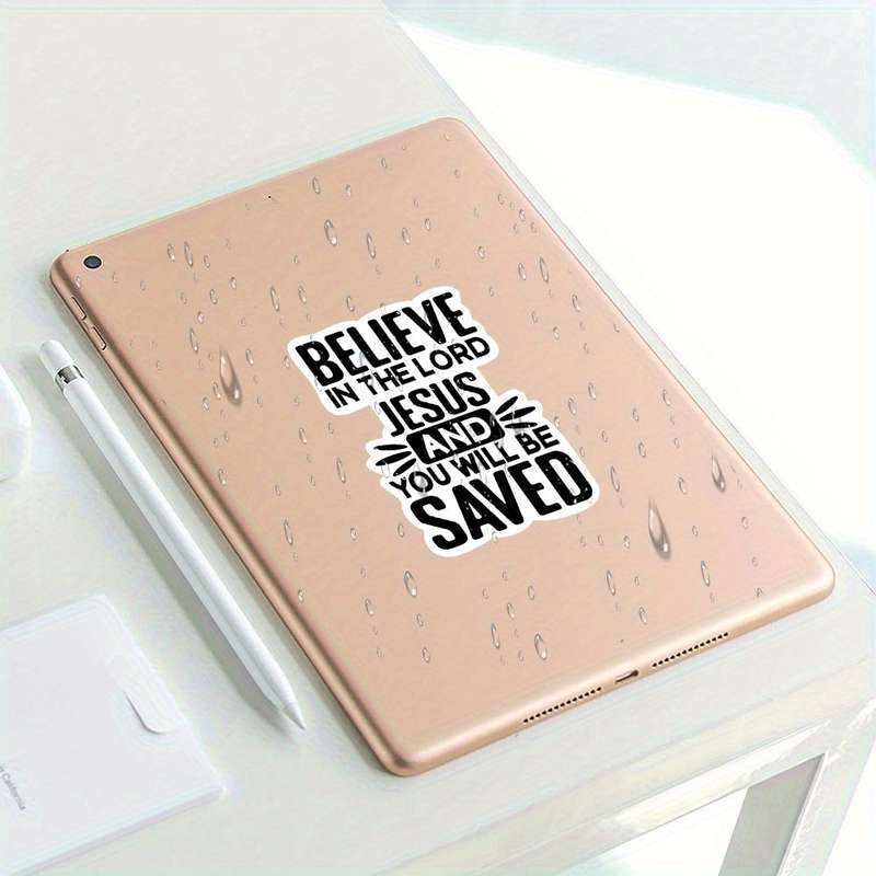 1pc Jesus Christian Themed Stickers