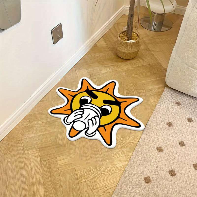 1Pc 160x160cm Floor Mat