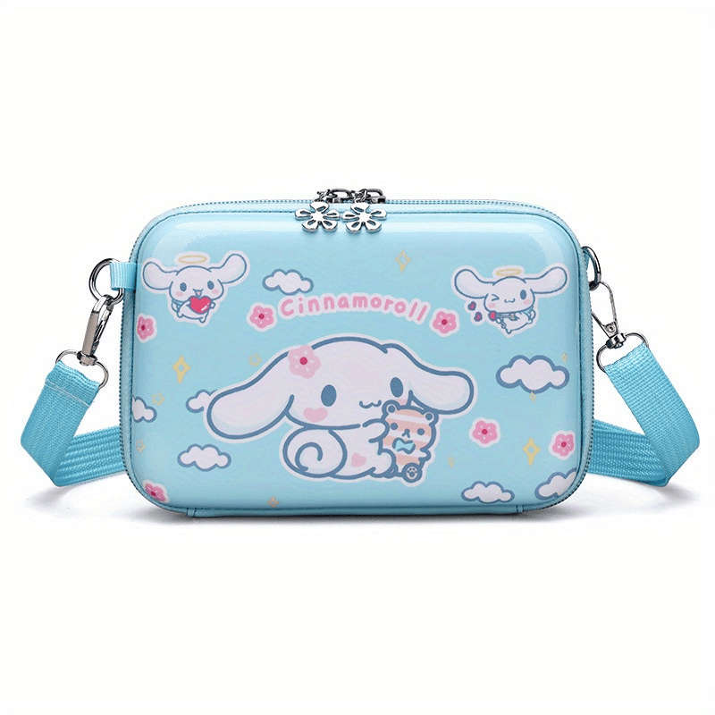 1pc Sanrio Sanrio Kuromi Quirky Crossbody BagMy melody Phone Purse with Secure Square Compartment