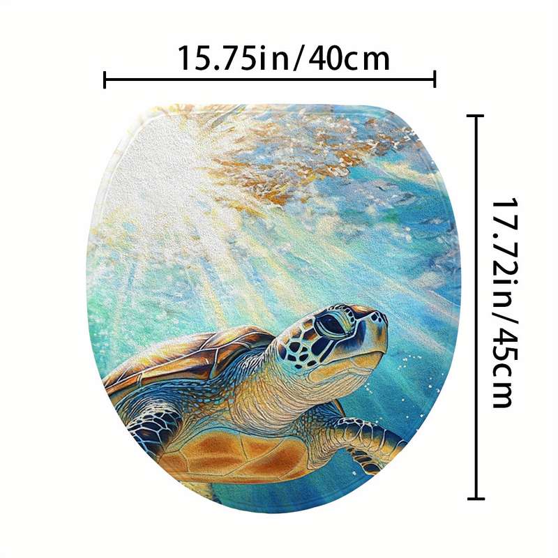 1Pc Imitation Cashmere 40x45cm Floor Mat