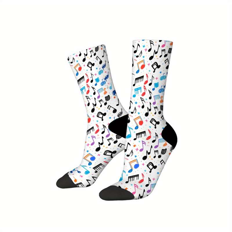 1 Pair Mixed Color One Size Socks