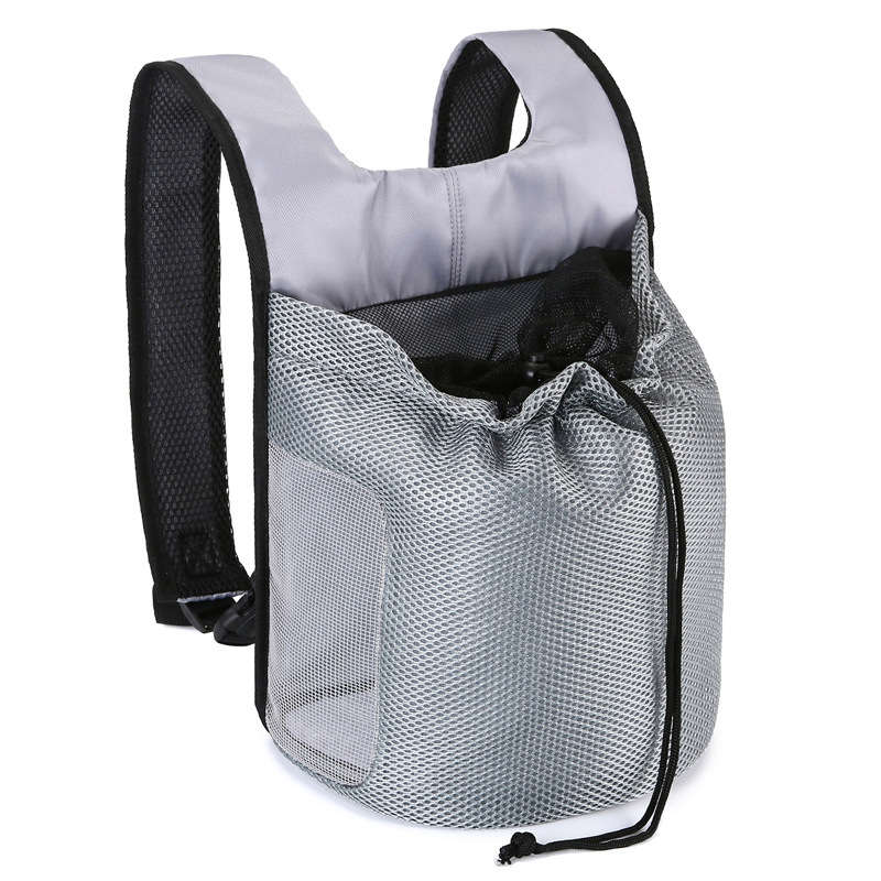1pc Light Greysize L Pet Bag