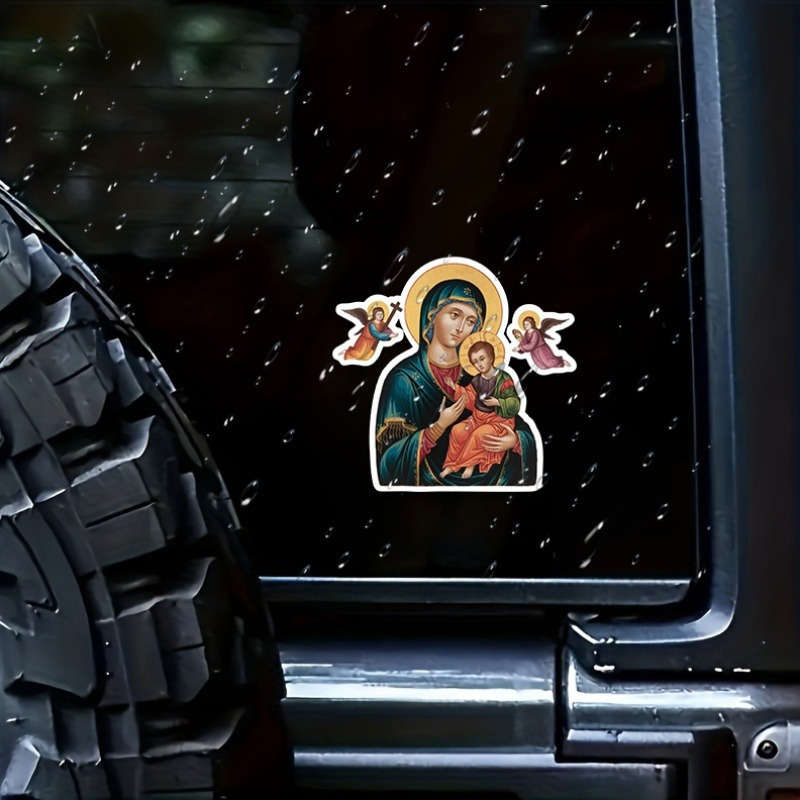 1pc Jesus Christian Themed Stickers