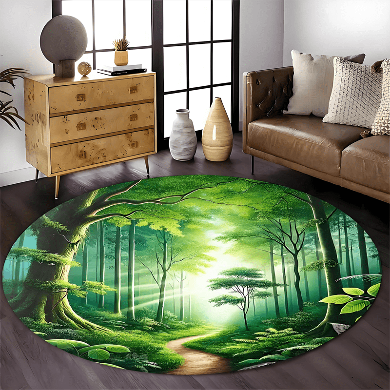 1Pc 39.4x39.4inch 100x100cm Floor Mat