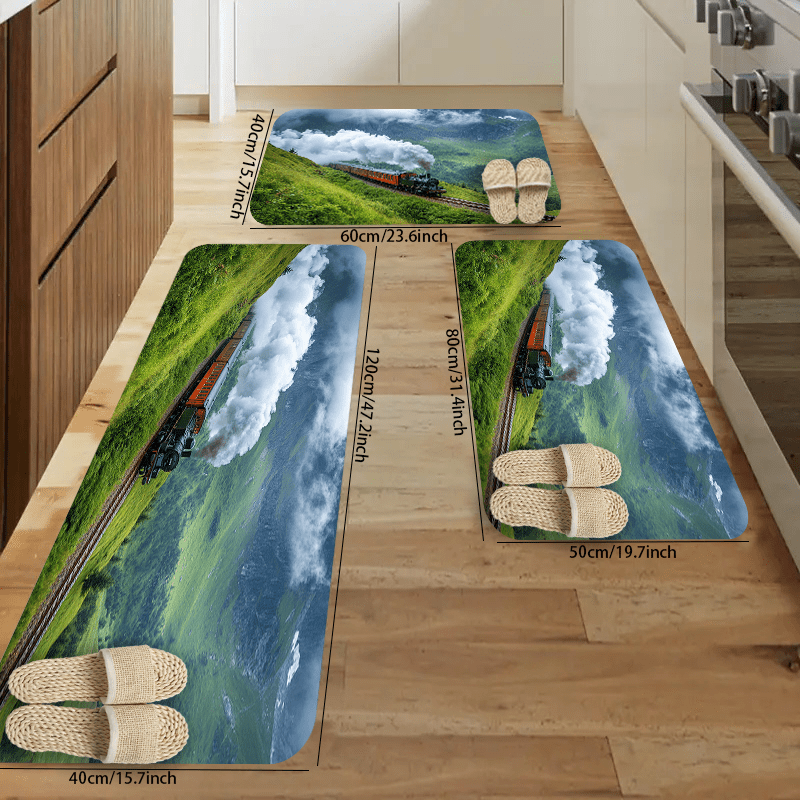 1Pc 40x120cm 15.7x47.2inch Floor Mat