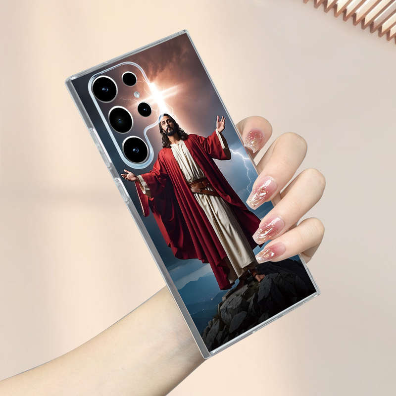 1Ps Transparent For Samsung Galaxy S21 Fe 5G Phone Cases