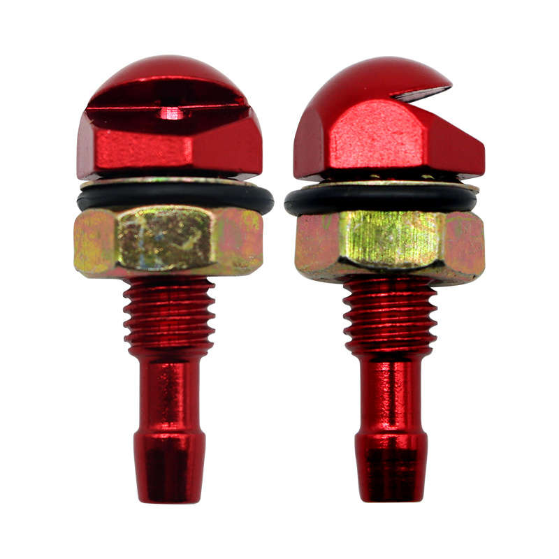 2Pcs Red Universal Aluminum Alloy Car Washer Wiper Jet Nozzles