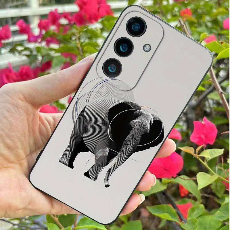 1pc Black For Samsung Galaxy A55 5G Phone Cases