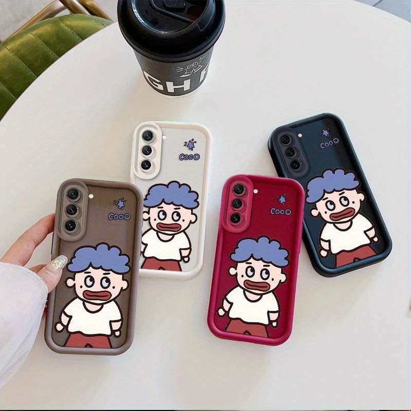 1pc crimson For Samsung Samsung Galaxy S23 FE Phone Cases