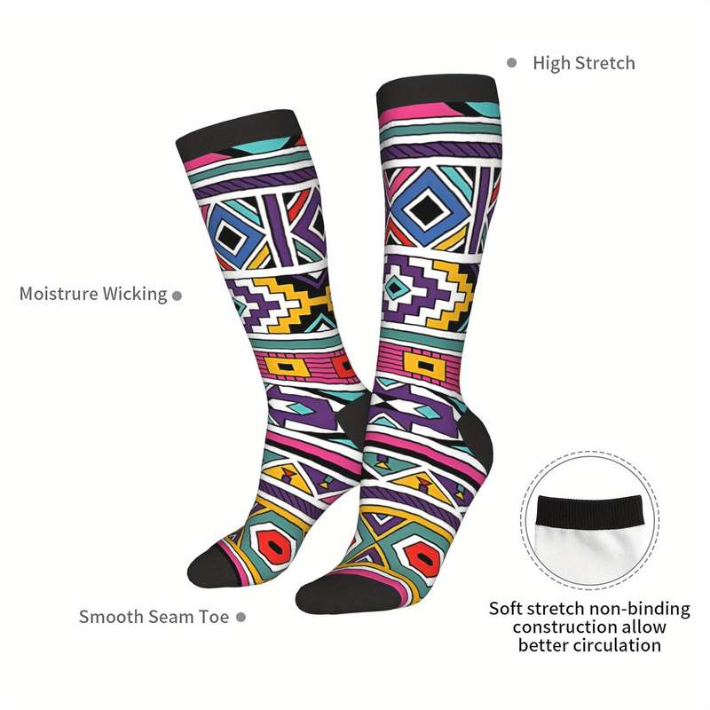 1 Pair Multicolor One Size Socks