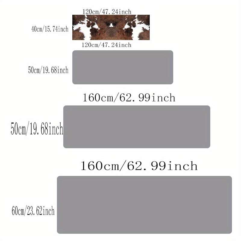 1Pc 60x160cm Floor Mat