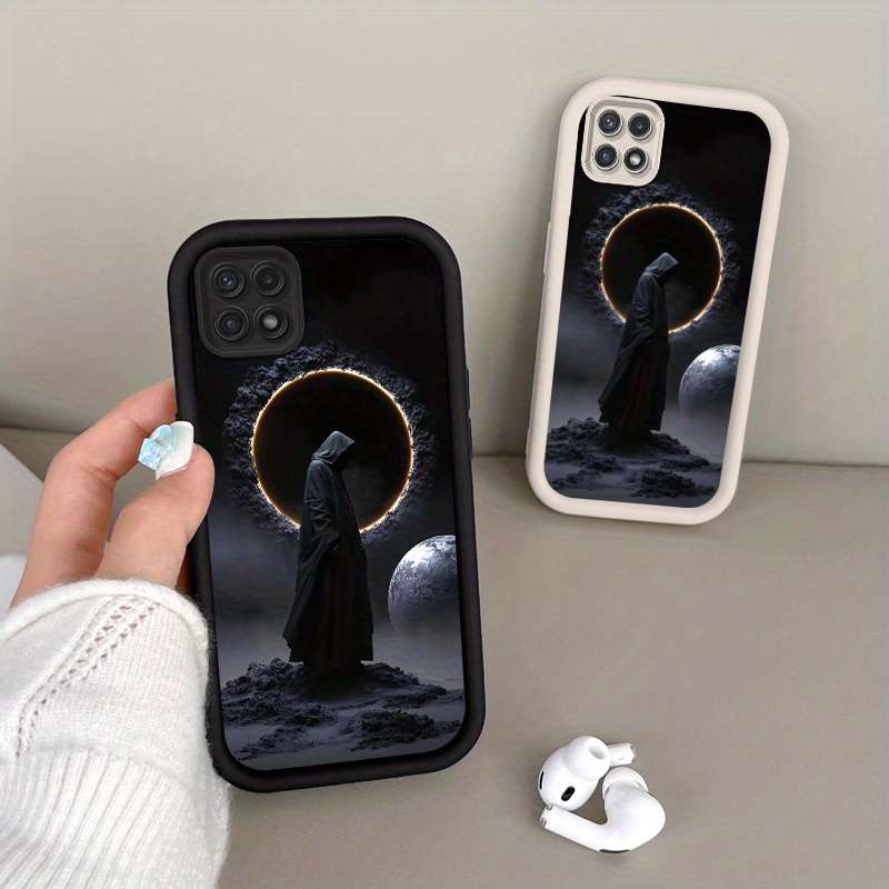 1pc White For Samsung Galaxy A05s Phone Cases