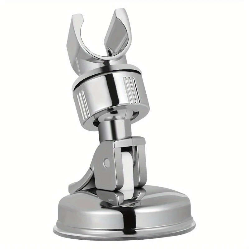 1Pc Adjustable Shower Head Holder With Strong Suction Cup Easy Installation No Tools Needed Bathroom