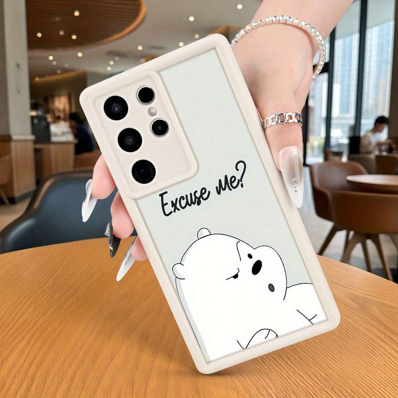 1pc White For Samsung Galaxy A52 5G Phone Cases