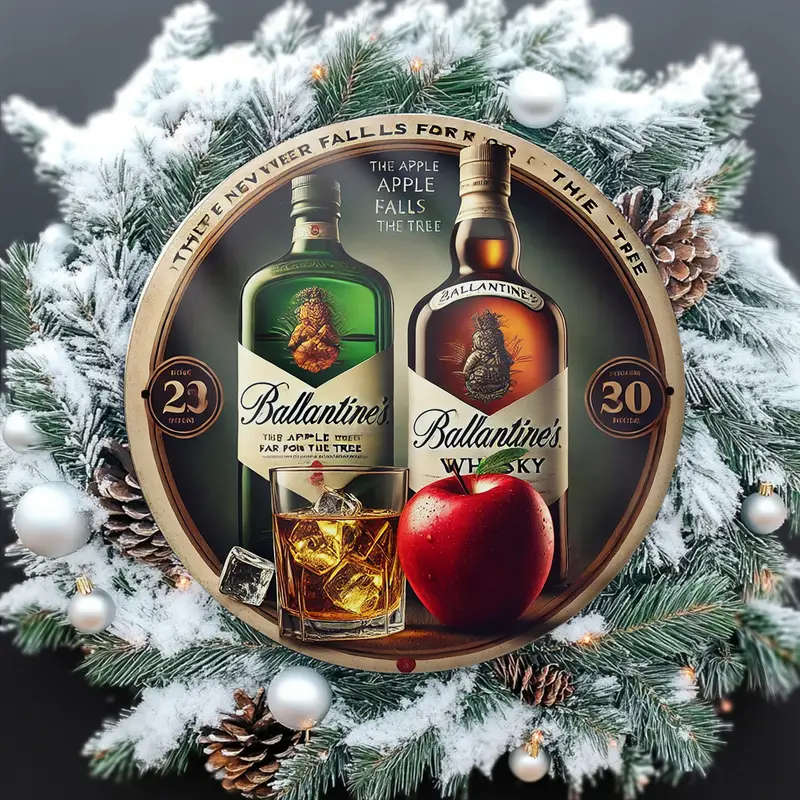 1pc Scotch Whisky Retro Aluminum Sign 20x20cm Vintage Circular Advertising Metal Plate Ideal