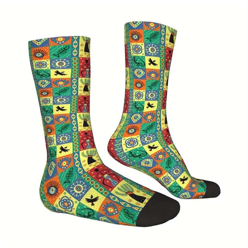 1 Pair Multicolor One Size Socks