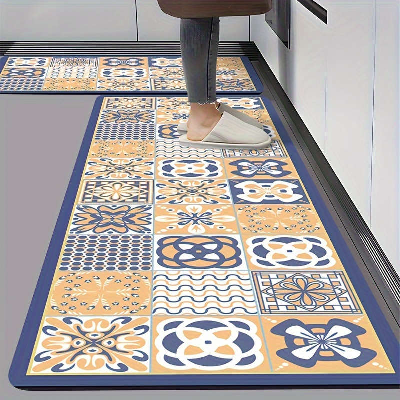1Pc Blue 40x60cm Floor Mat