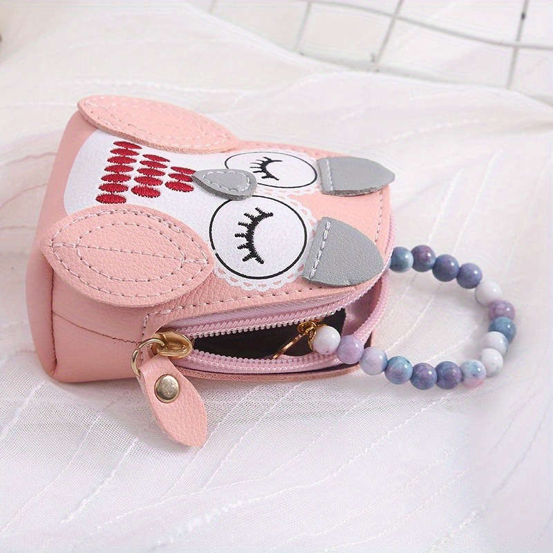 1pc A Cute Women'S Coin Purse in an Instagram Style Designed to Hold Change And Can Be Attached to