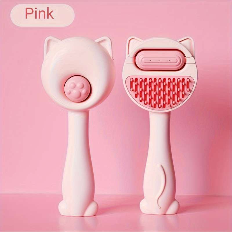 1pc Pink Pet Comb
