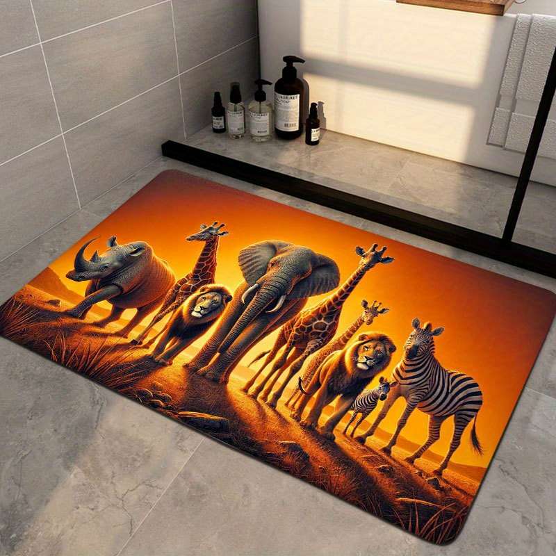 1Pc 20x32inch 50x80cm Floor Mat